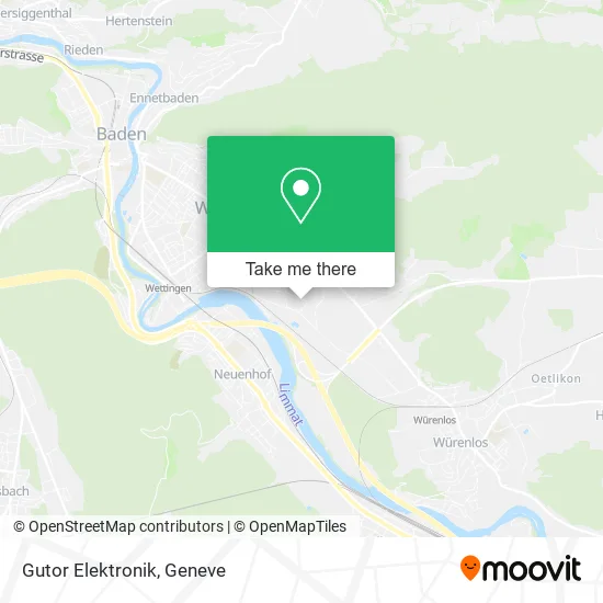 Gutor Elektronik map