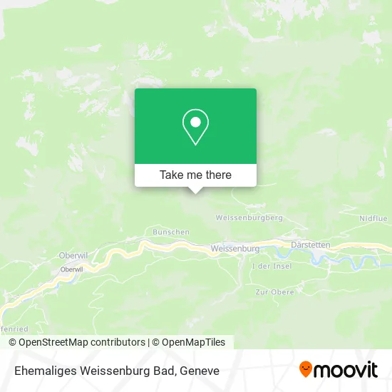 Ehemaliges Weissenburg Bad map