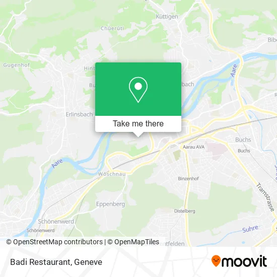 Badi Restaurant map