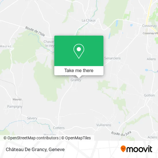 Château De Grancy map