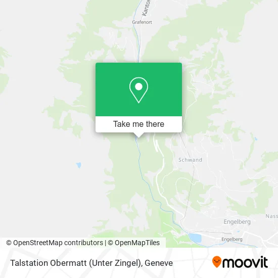 Talstation Obermatt (Unter Zingel) map