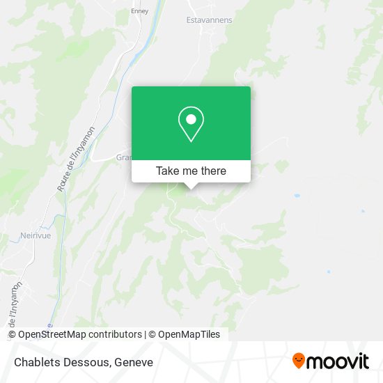 Chablets Dessous map