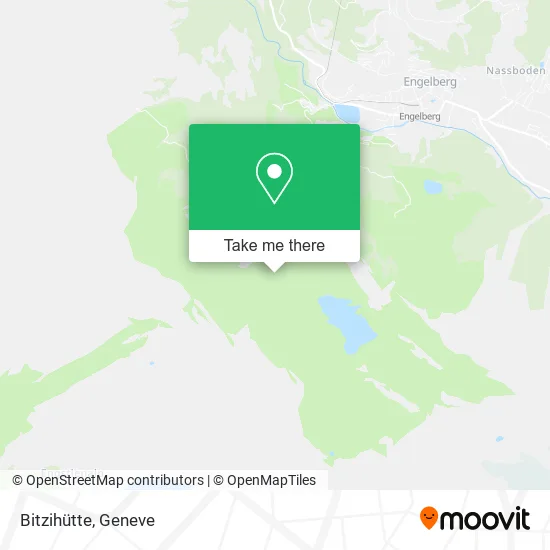Bitzihütte map