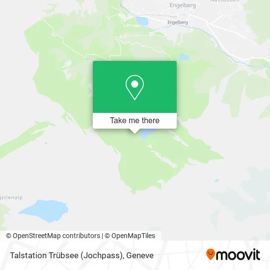 Talstation Trübsee (Jochpass) map