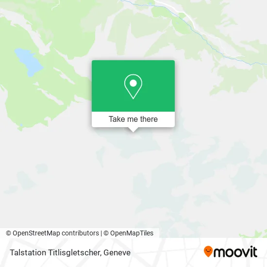 Talstation Titlisgletscher map