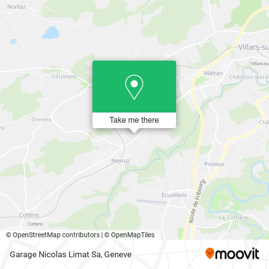Garage Nicolas Limat Sa map