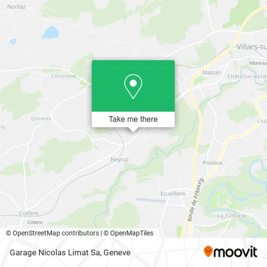 Garage Nicolas Limat Sa map