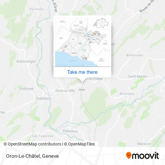 Oron-Le-Châtel map