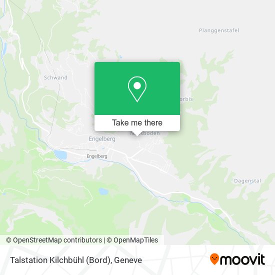 Talstation Kilchbühl (Bord) map