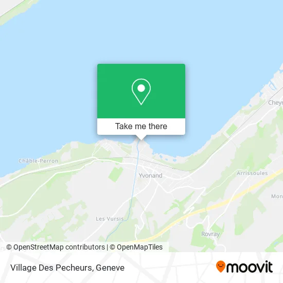 Village Des Pecheurs map