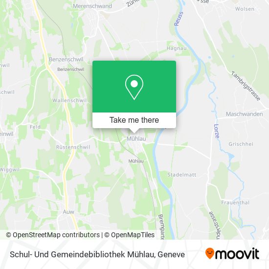 Schul- Und Gemeindebibliothek Mühlau map