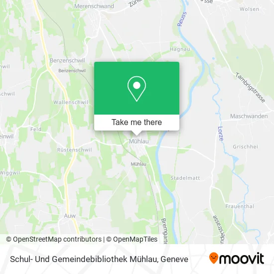 Schul- Und Gemeindebibliothek Mühlau map