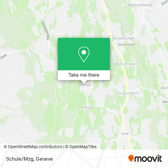 Schule/Mzg map
