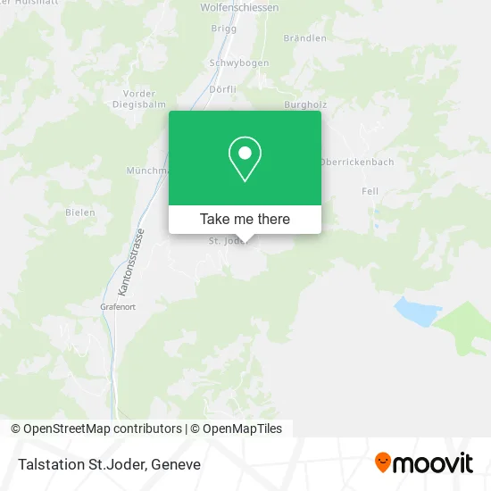 Talstation St.Joder map