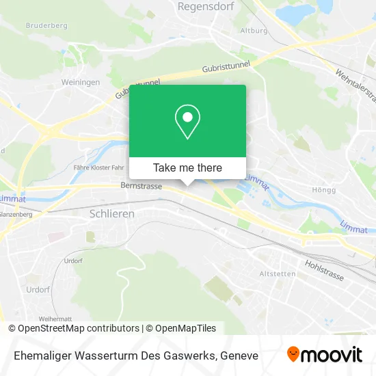 Ehemaliger Wasserturm Des Gaswerks map