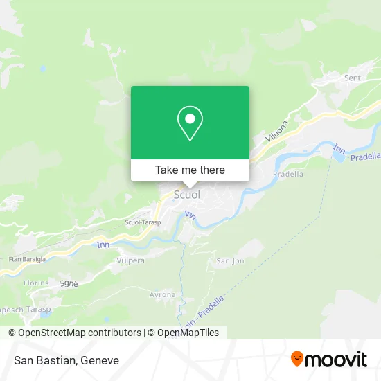 San Bastian map