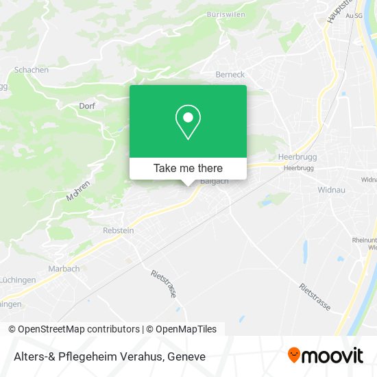 Alters-& Pflegeheim Verahus map