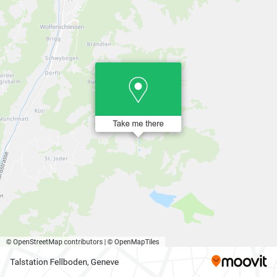 Talstation Fellboden map