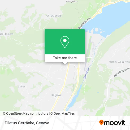 Pilatus Getränke map