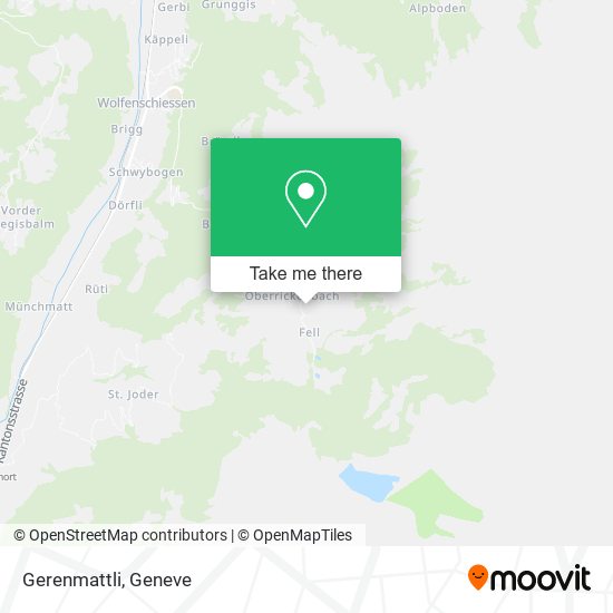 Gerenmattli map