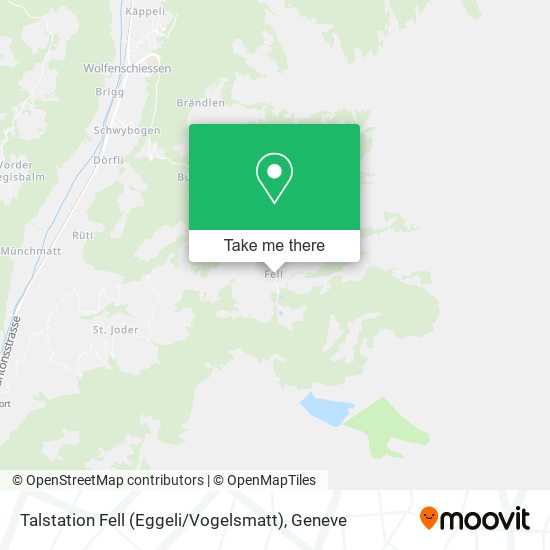 Talstation Fell (Eggeli / Vogelsmatt) map