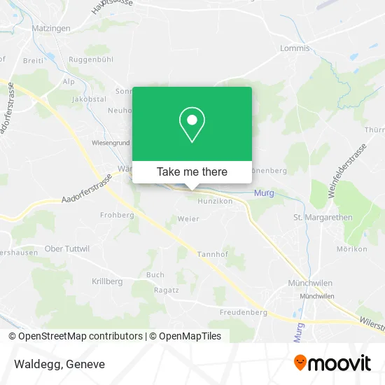 Waldegg map