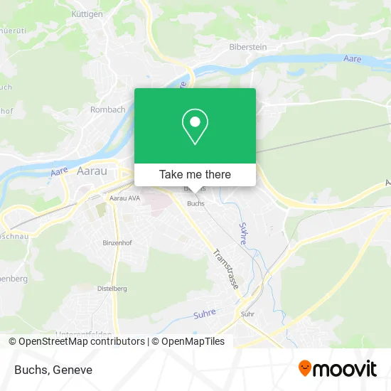 Buchs map