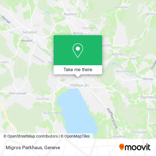 Migros Parkhaus map