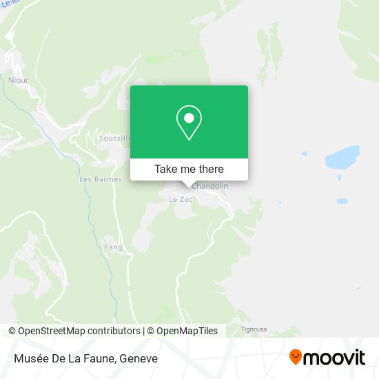 Musée De La Faune map
