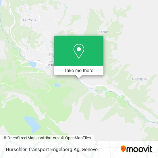Hurschler Transport Engelberg Ag map