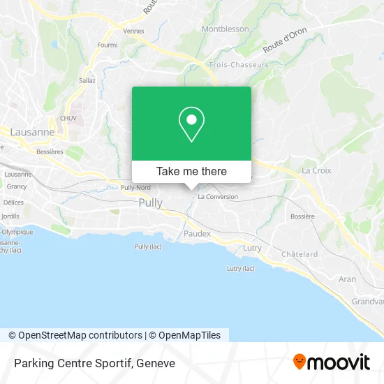 Parking Centre Sportif map