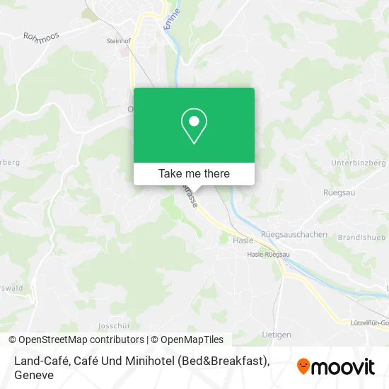 Land-Café, Café Und Minihotel (Bed&Breakfast) map