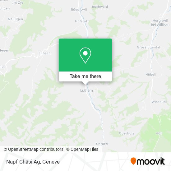 Napf-Chäsi Ag map