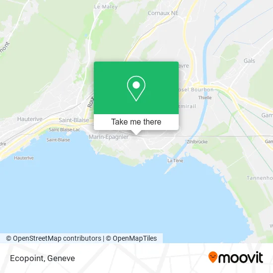 Ecopoint map