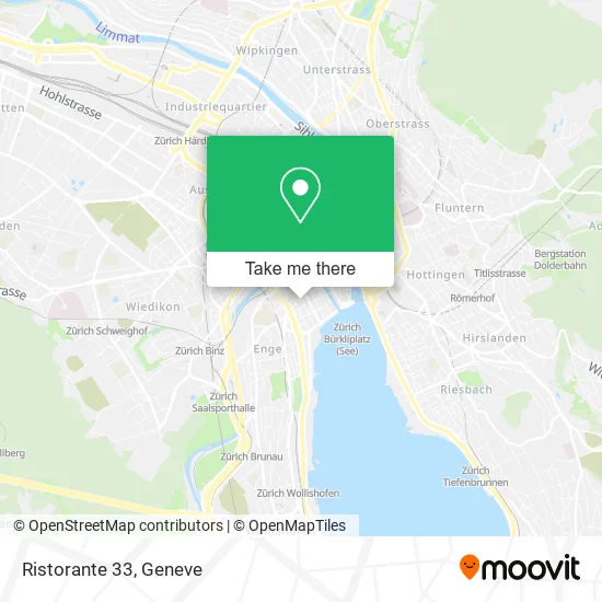 Ristorante 33 map