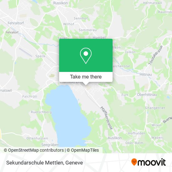 Sekundarschule Mettlen map