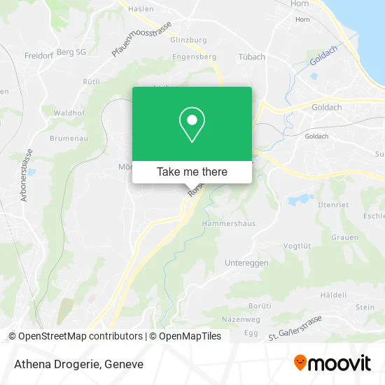 Athena Drogerie map