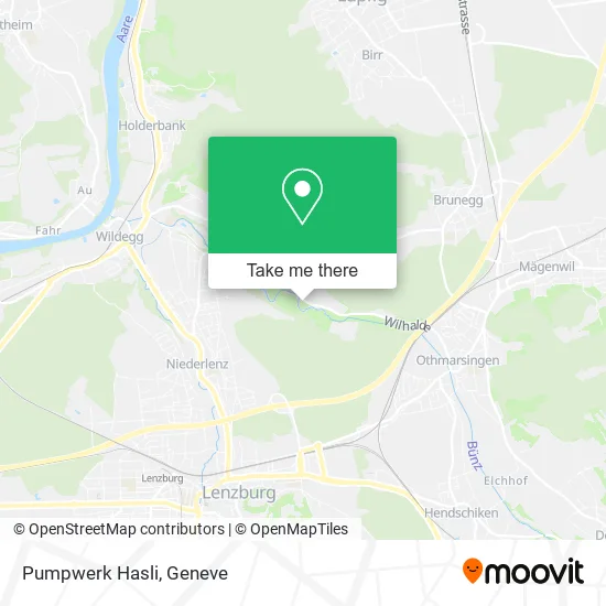 Pumpwerk Hasli map