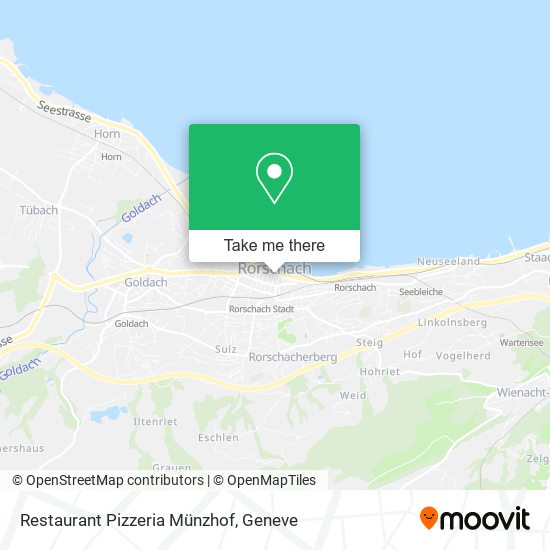 Restaurant Pizzeria Münzhof map