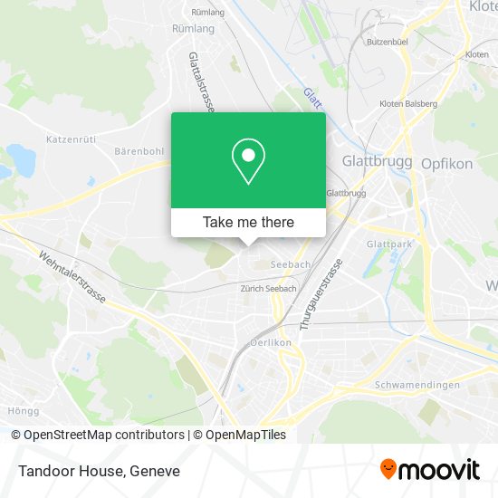 Tandoor House map