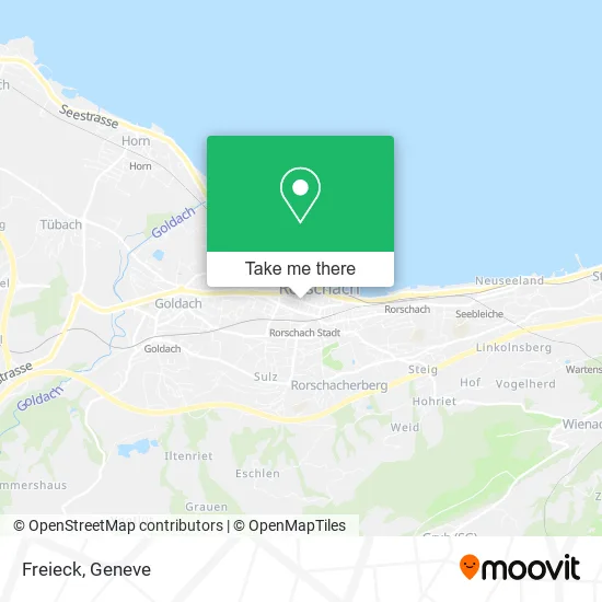 Freieck map