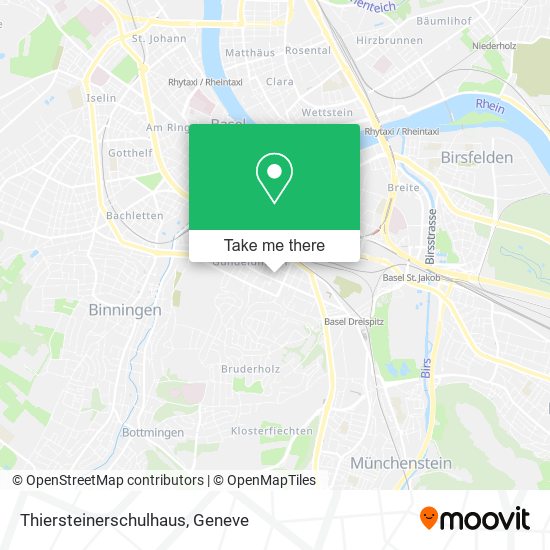 Thiersteinerschulhaus map