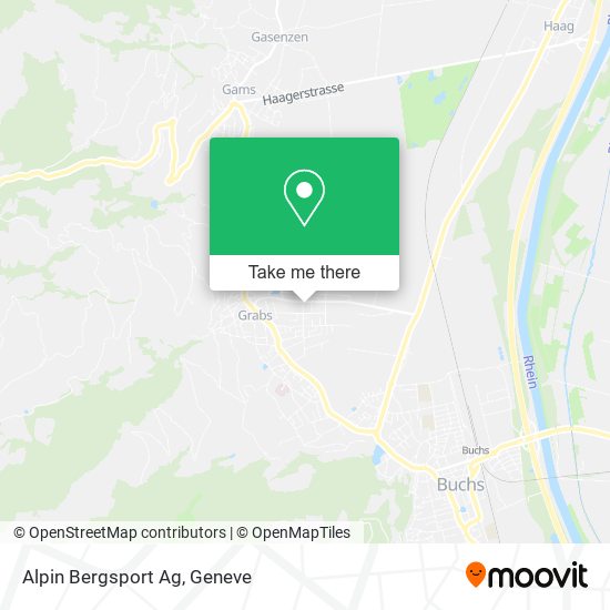 Alpin Bergsport Ag map