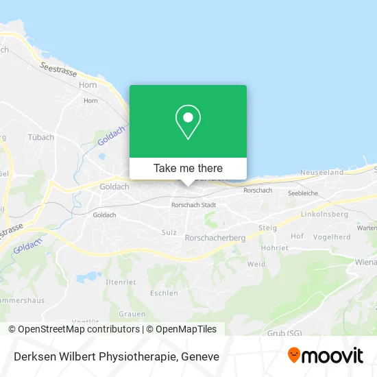 Derksen Wilbert Physiotherapie map