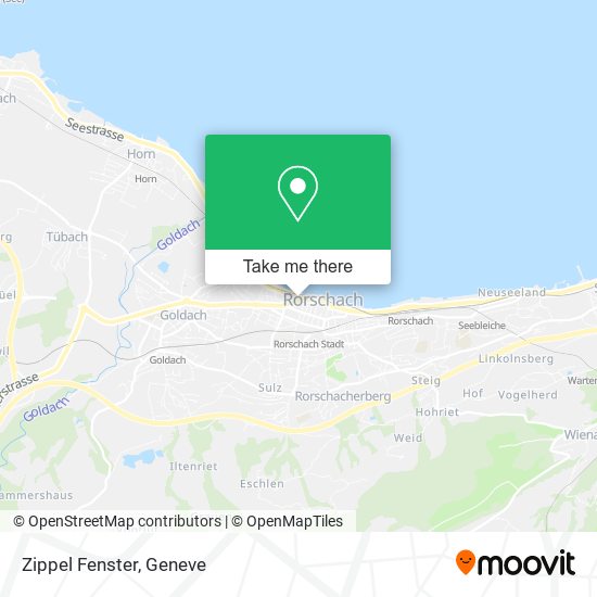 Zippel Fenster map