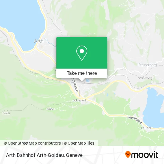 Arth Bahnhof Arth-Goldau map