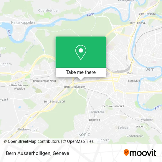 Bern Ausserholligen map