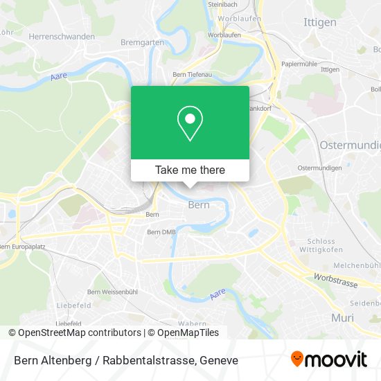 Bern Altenberg / Rabbentalstrasse map