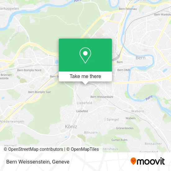 Bern Weissenstein map
