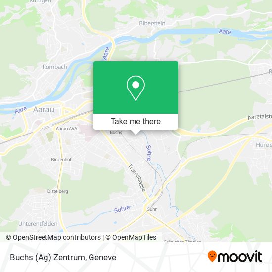 Buchs (Ag) Zentrum map